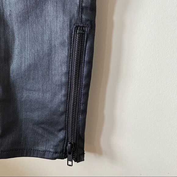 MADEWELL-COATED Skinny Moto Ribbed Knee Jeans - Picture 9 of 13